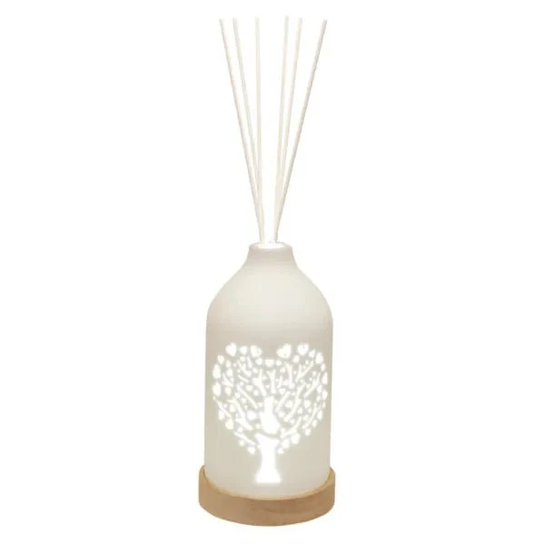 LED Ceramic Reed Diffuser – Tree Design