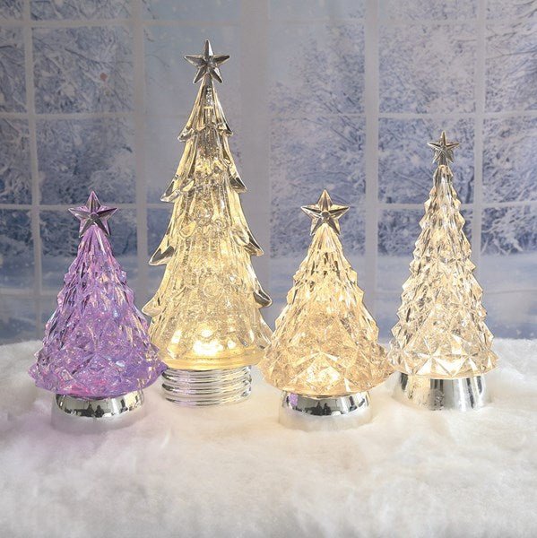 Colour Changing LED Christmas Tree Water Spinner - Image 3