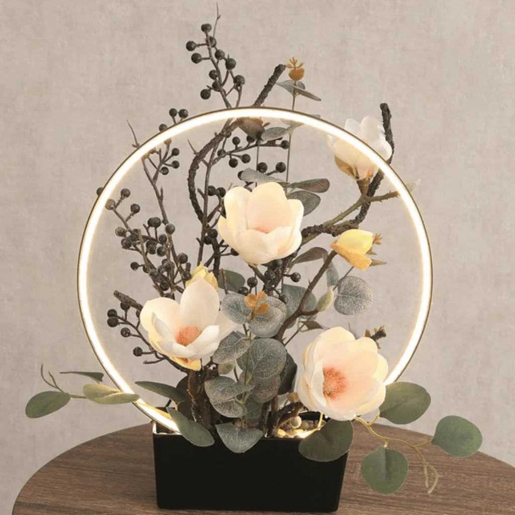 LED Floral Halo Lamp - Image 2
