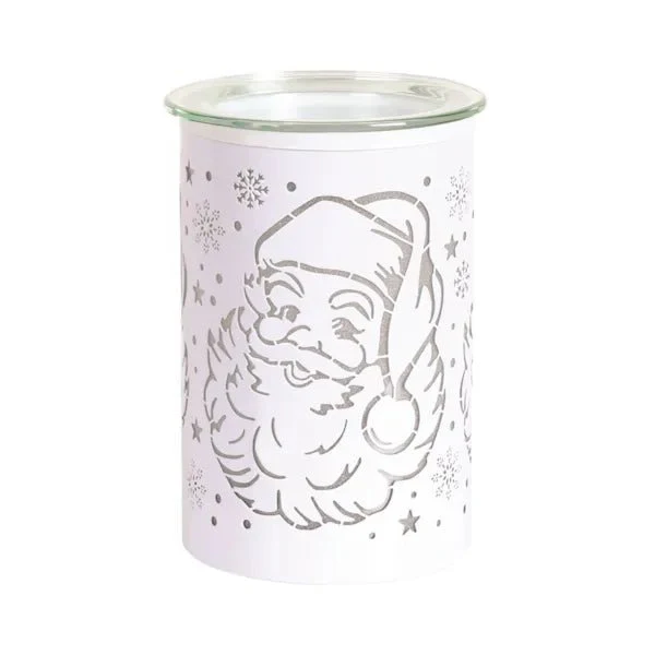 LED Wax Melt Burner β White Santa Silhouette 12cm - Image 2