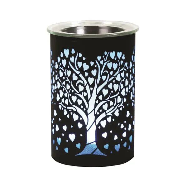 Heart Tree LED Wax Melt Burner β Black - Image 3