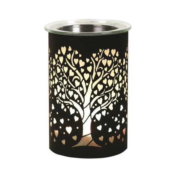 Heart Tree LED Wax Melt Burner β Black - Image 5