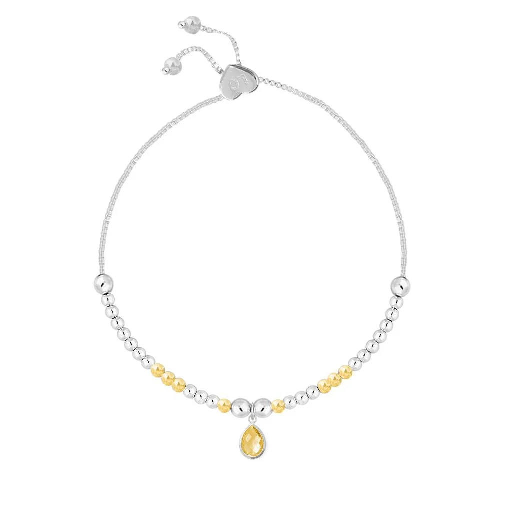 Life Charms Birthstone Bracelet - November - Image 3