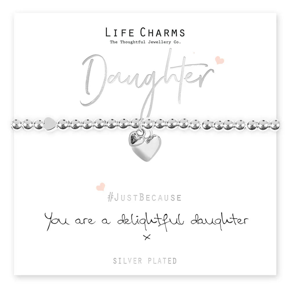 Life Charms Just Because Bracelet - Daughter