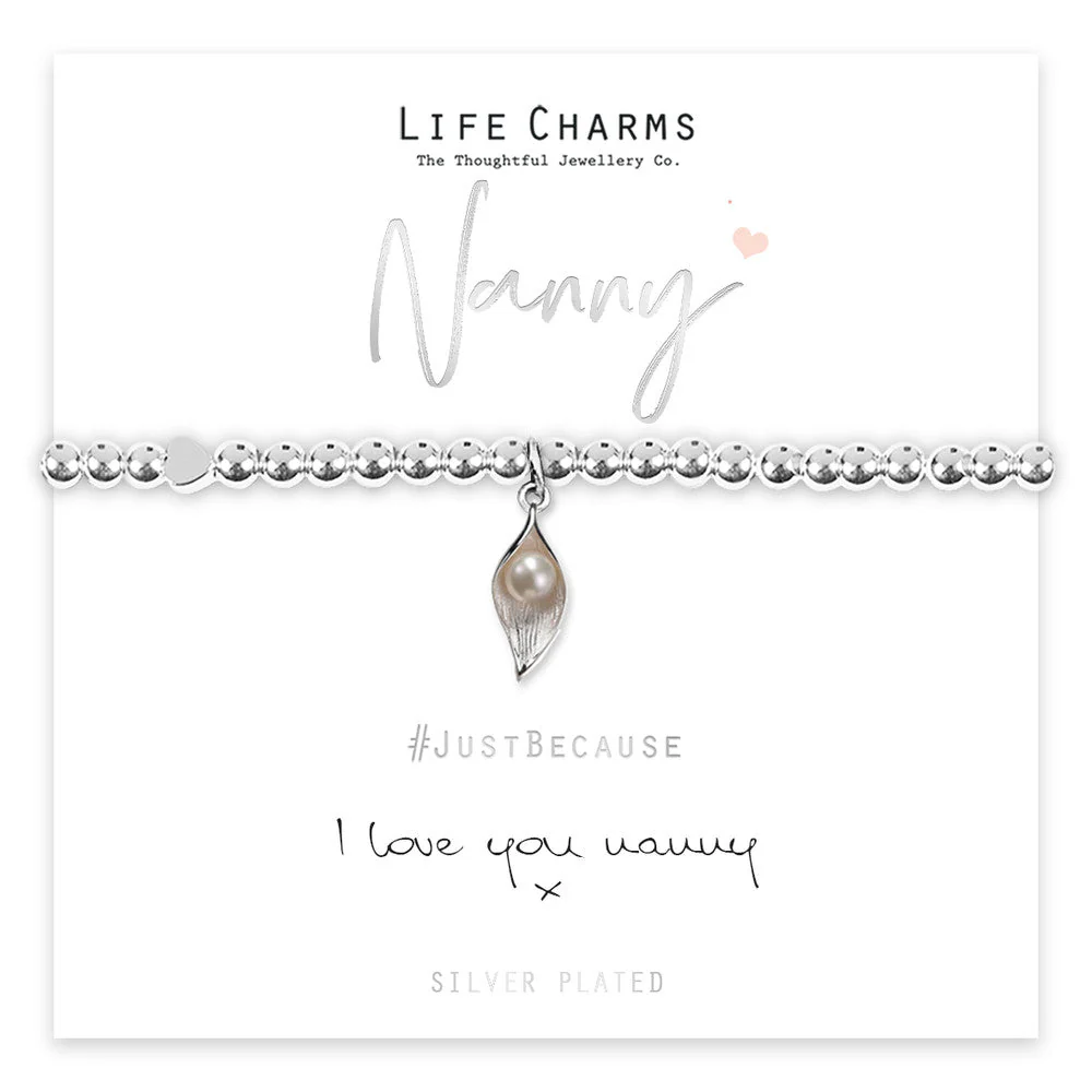 Life Charms Just Because Bracelet - I Love You Nan