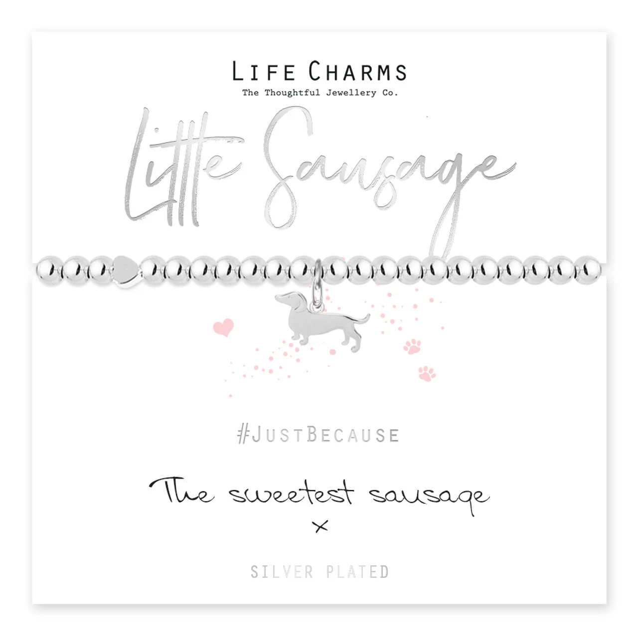 Life Charms Just Because Bracelet - Little Sausage