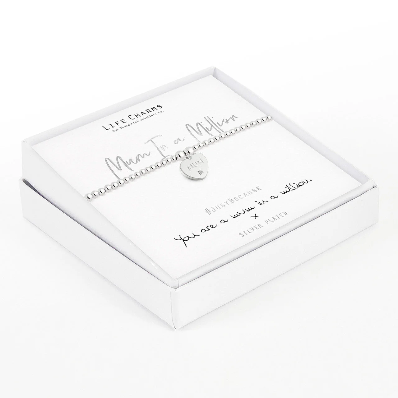 Life Charms Just Because Bracelet - Mum In A Million