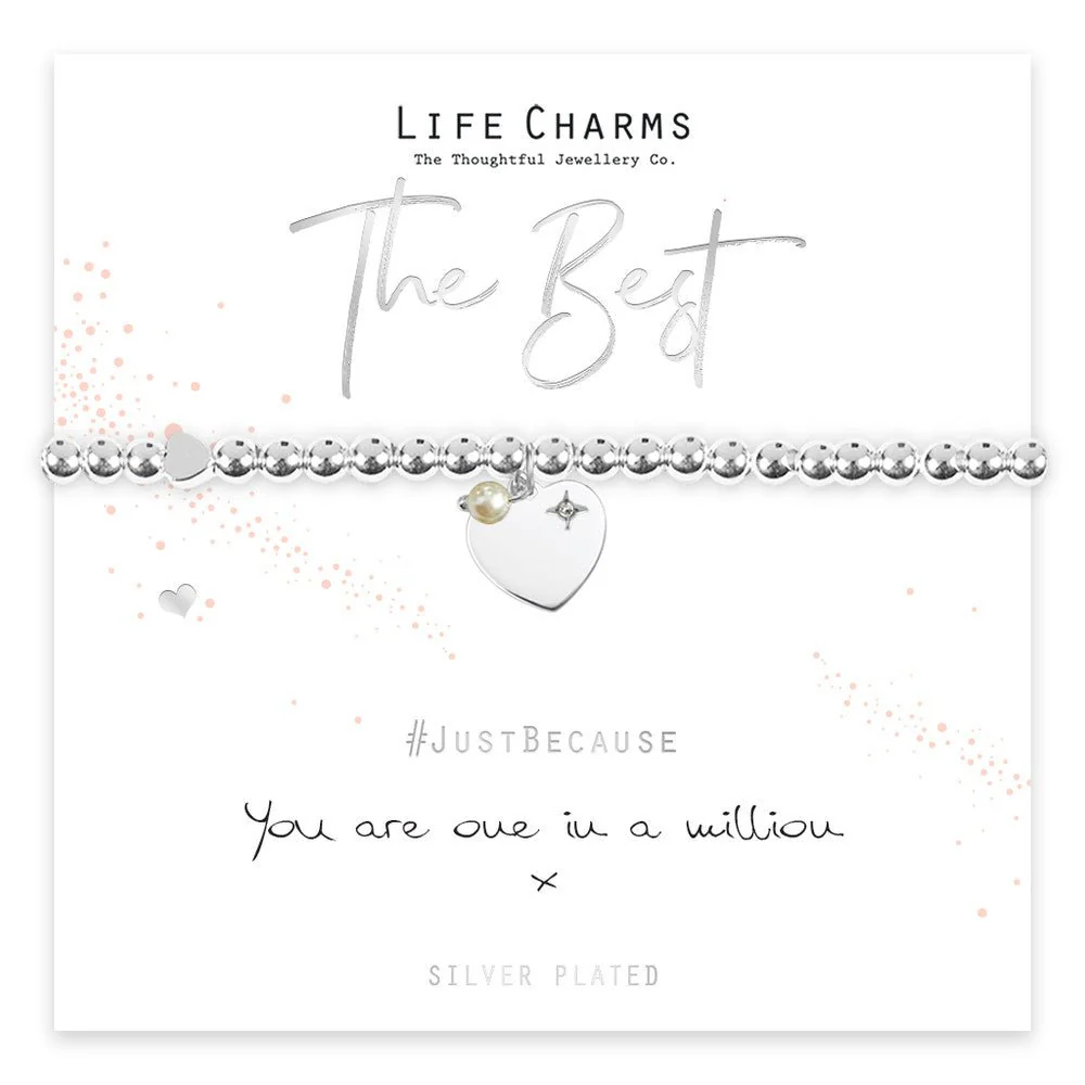 Life Charms Just Because Bracelet - One In A Million