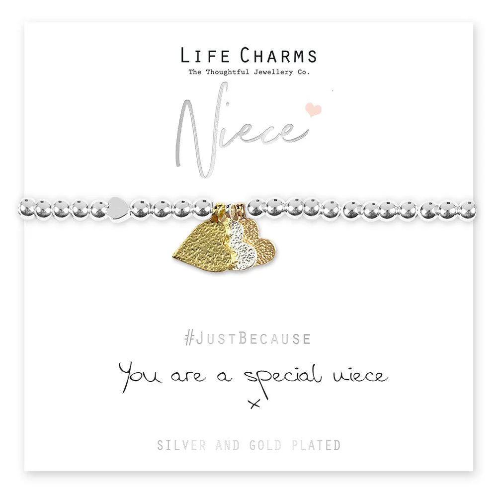 Life Charms Just Because Bracelet - Special Niece