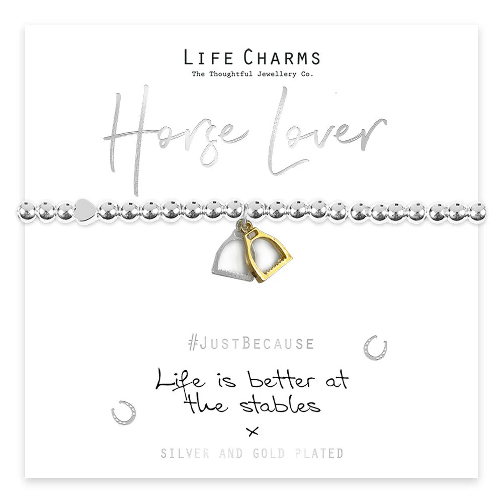 Life Charms Just Because Bracelet - Stables