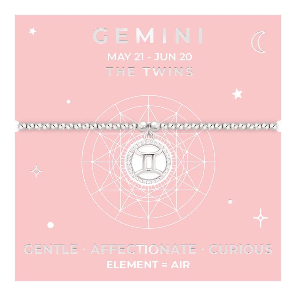 Life Charms Zodiac Bracelet - Gemini