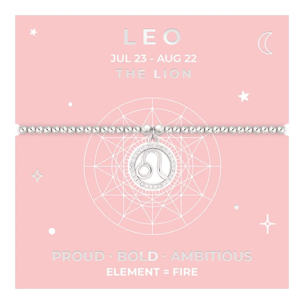 Life Charms Zodiac Bracelet - Leo