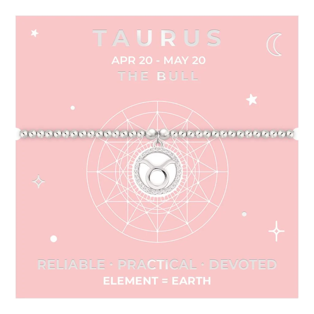Life Charms Zodiac Bracelet - Taurus