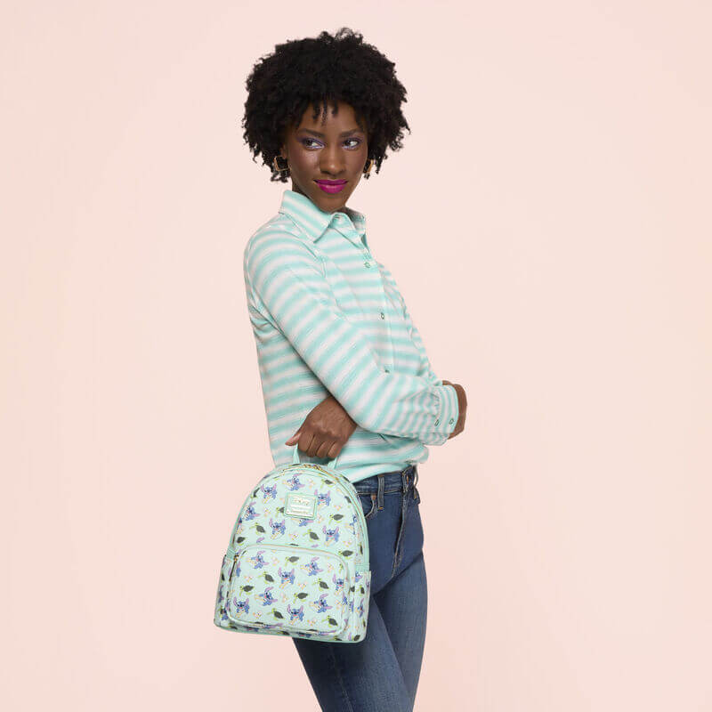 Loungefly Lilo & Stitch Animal Friends All-Over Print Mini Backpack - Image 5