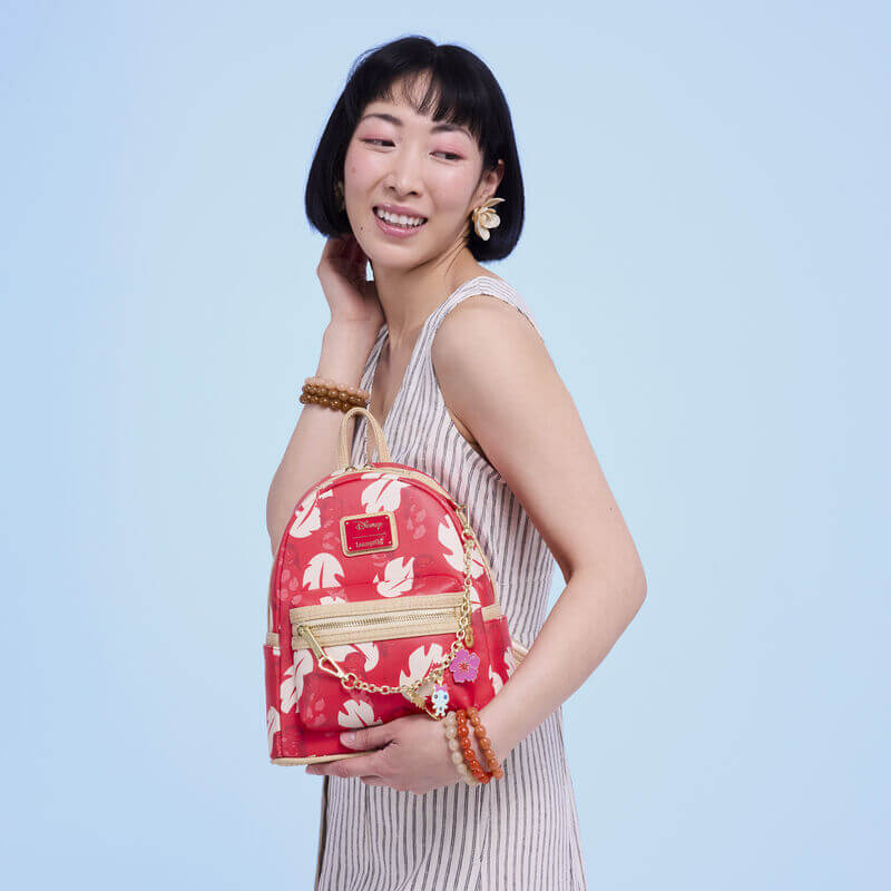 Loungefly Lilo & Stitch Charm Cosplay Mini Backpack - Image 5