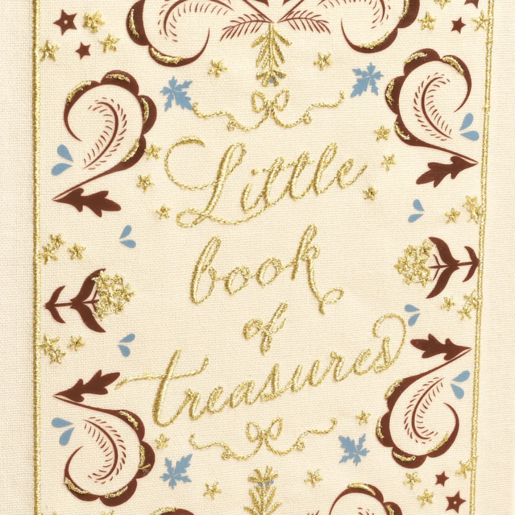 Lisa Angel Cream Linen Book of Treasures Novel Jewellery Box - Image 2