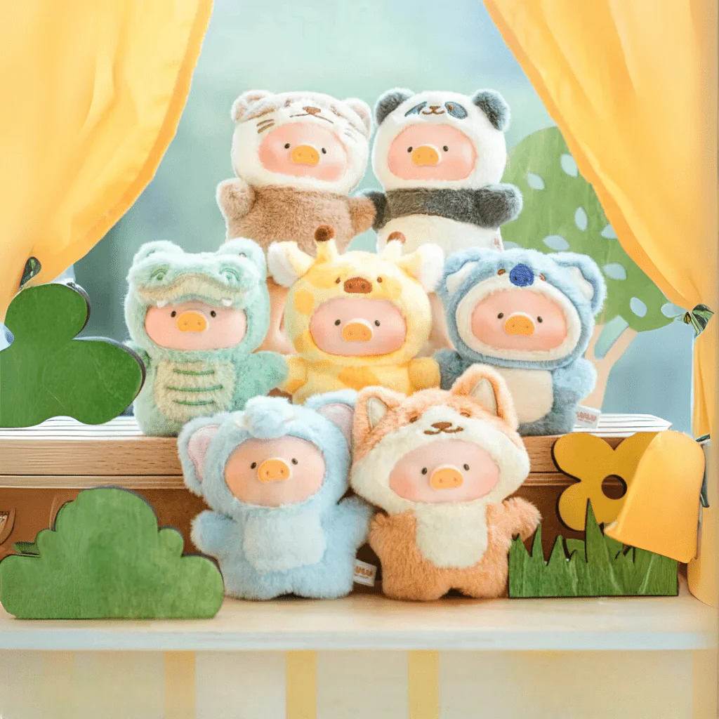 Lulu the Piggy Animal Party Puppet Show Keyring Blind Box - Image 4
