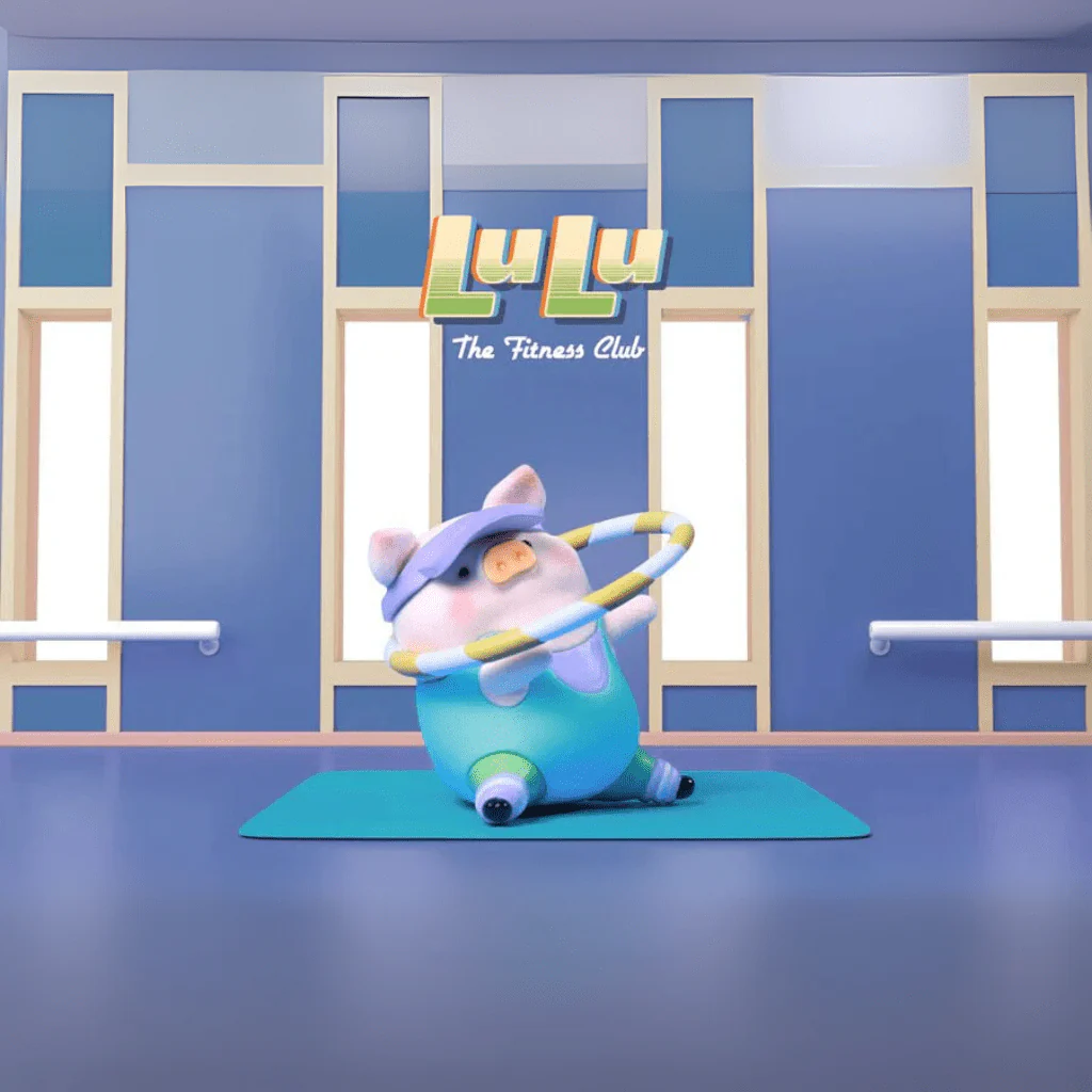 Lulu the Piggy Fitness Club Blind Box - Image 6