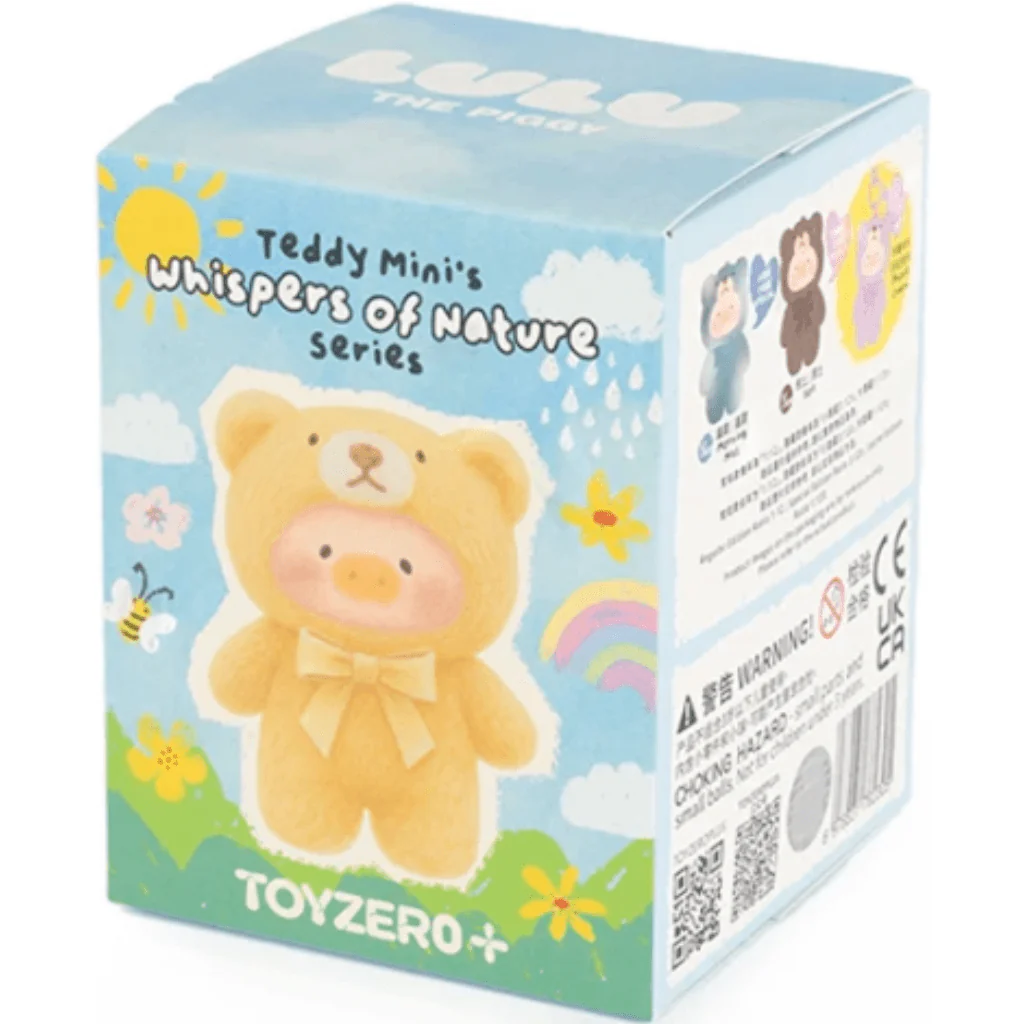 Lulu the Piggy Teddy Mini Whispers of Nature Plush Phone Charm Blind Box