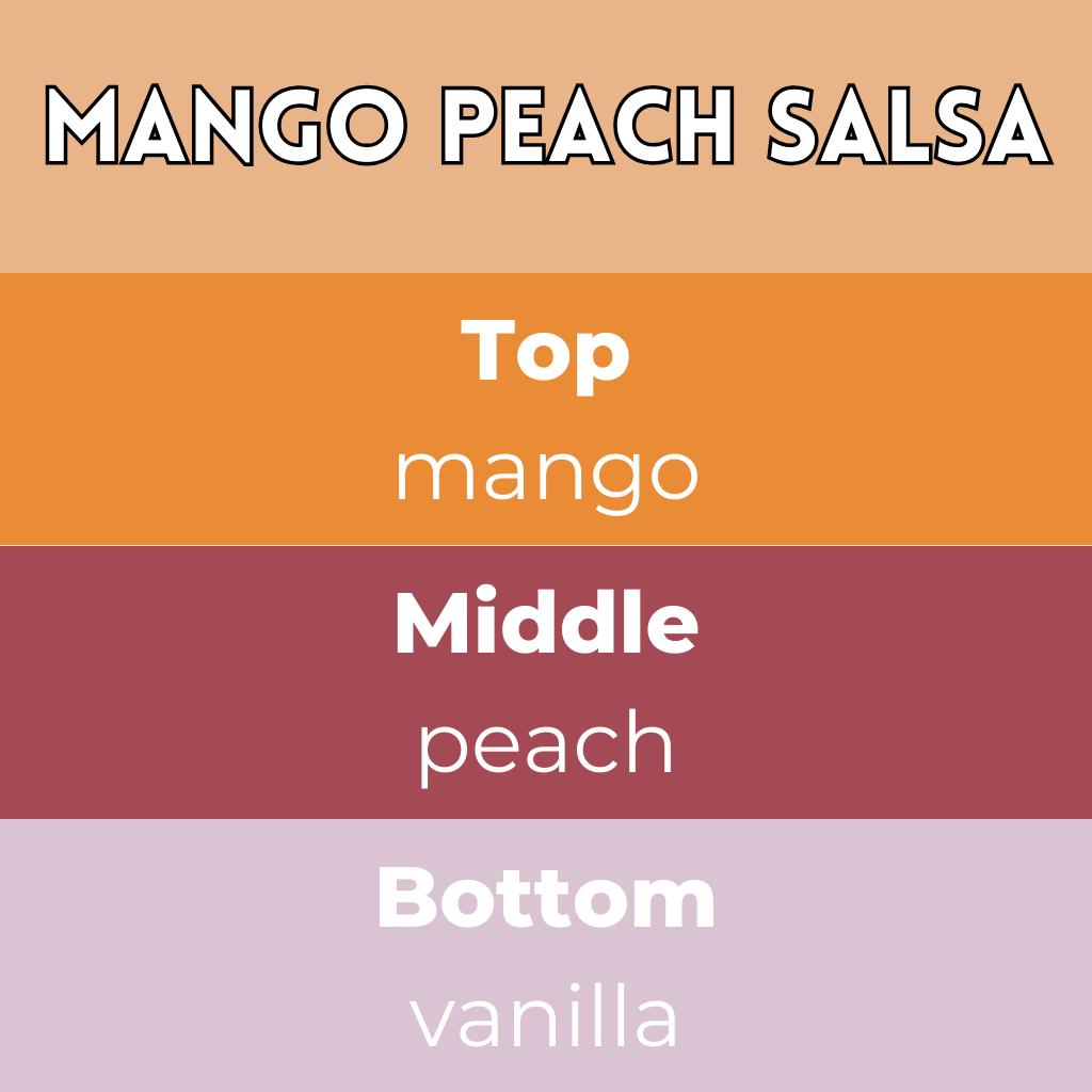 Mango Peach Salsa Segment Wax Melt - Image 2