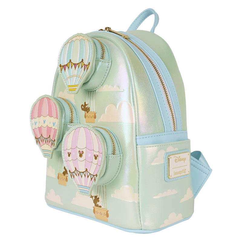 Loungefly Mickey & Friends Hot Air Balloon Mini Backpack - Image 2