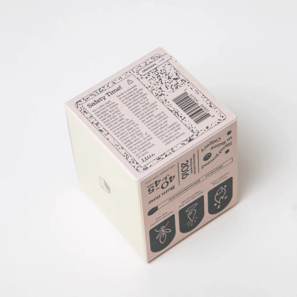 Milkjar Golden Hour Cashmere, Cedarwood & Musk Coconut Soy Candle 8oz - Image 5