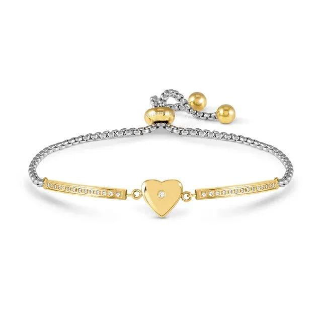 Milleluci Bracelet - Heart with CZ