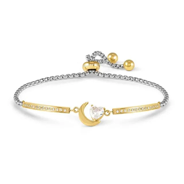 Milleluci Bracelet - Moon with CZ