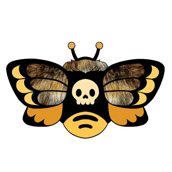 Mini Squishable Death's-head Hawkmoth - Image 4
