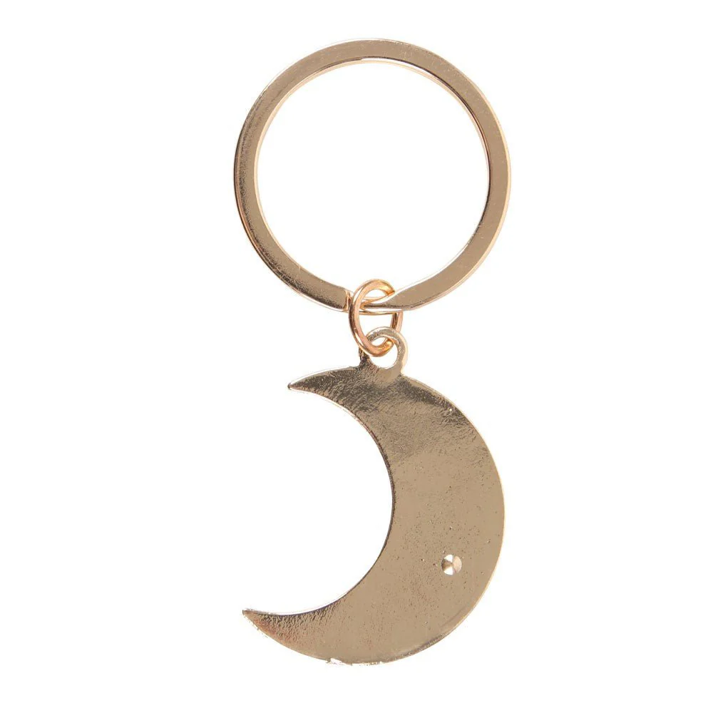Moon Phase Crescent Enamel Keyring - Image 3