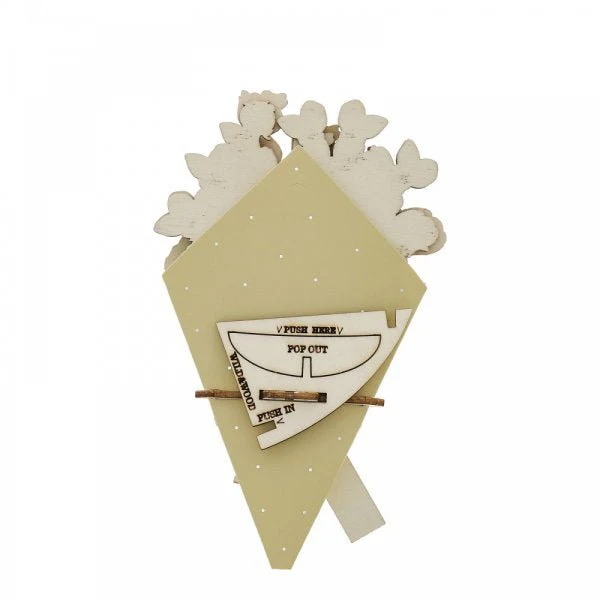 Mum 3D Flower Figurine Card - Image 5