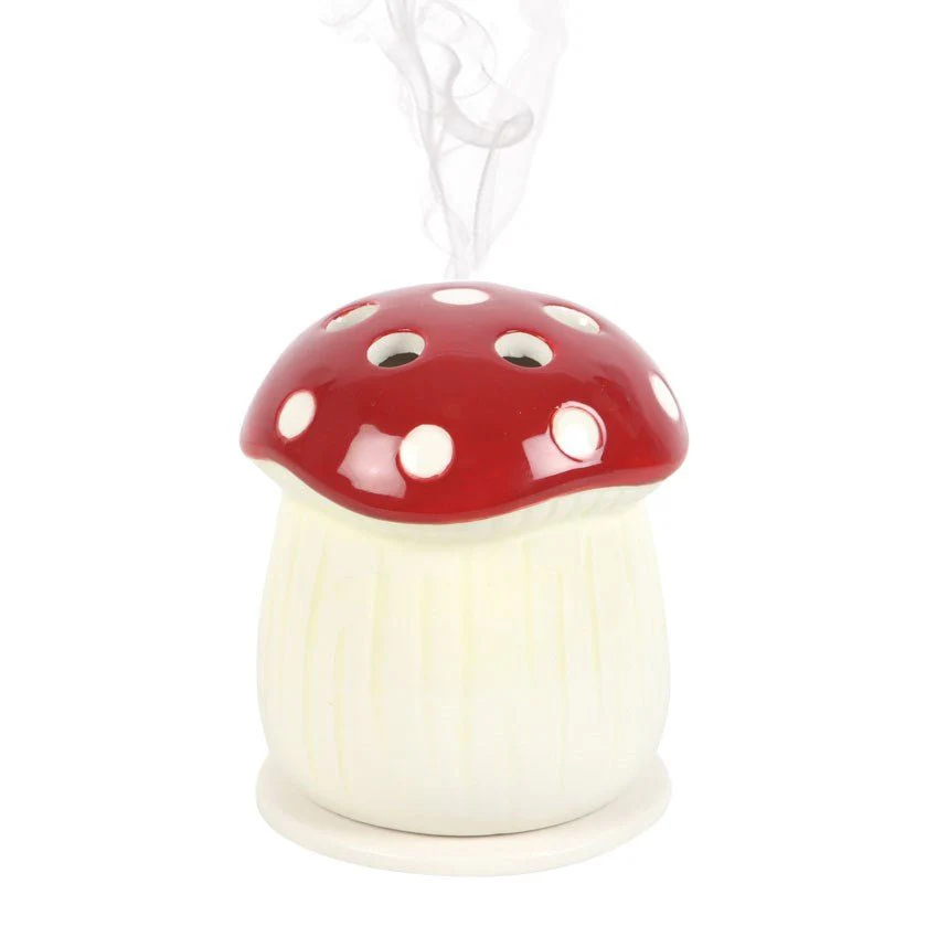 Mushroom Incense Cone Burner - Image 2