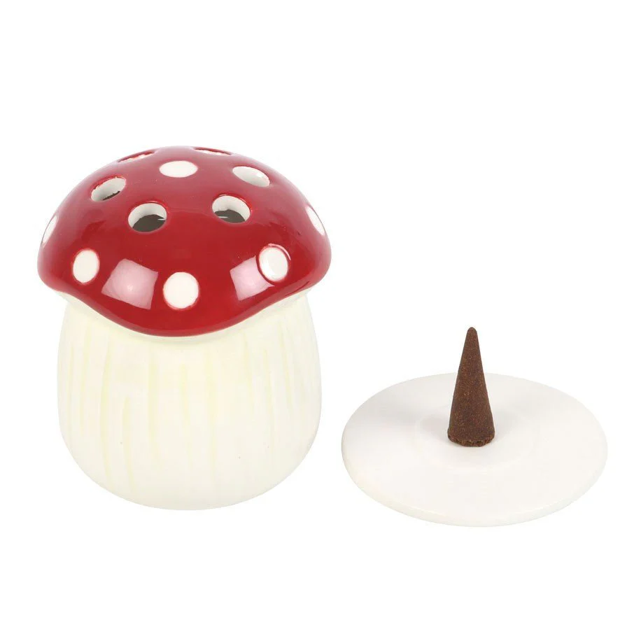 Mushroom Incense Cone Burner - Image 3