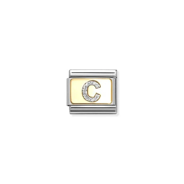 Nomination Composable Link - Glitter Letter C