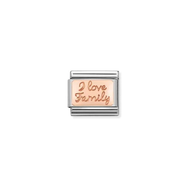 Nomination Composable Link - I Love Family