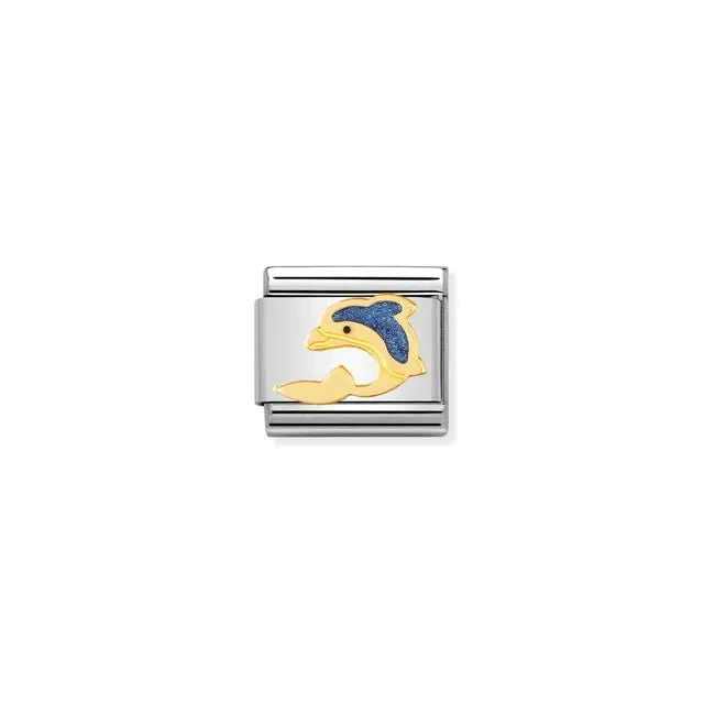 Nomination Composable Link Gold - Dolphin