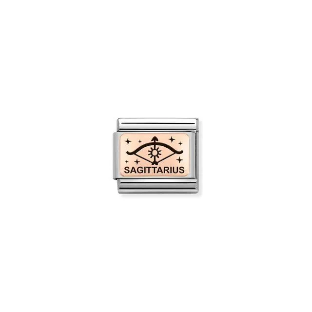 Nomination Composable Link Rose Gold - Sagittarius