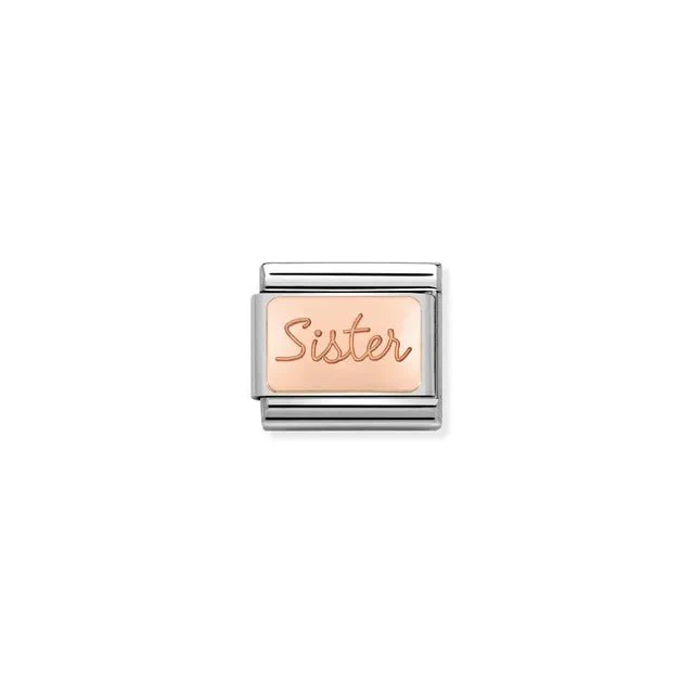Nomination Composable Link Rose Gold - Sister
