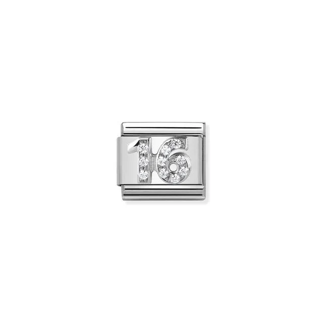 Nomination Composable Link - Silver 16