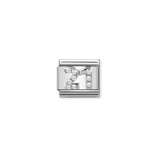 Nomination Composable Link - Silver 21