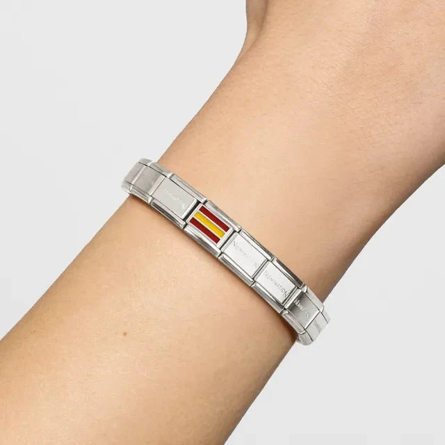 Nomination Composable Link Silver - Spain Flag - Image 3