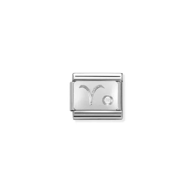 Nomination Composable Link Silver With Stones - Aries