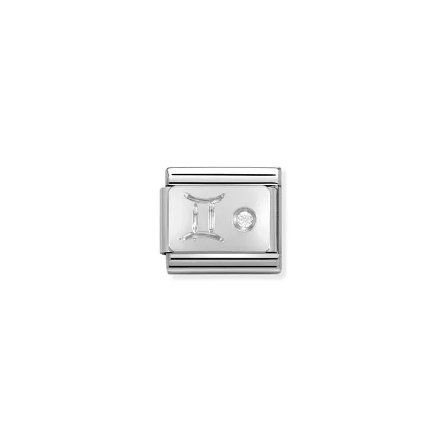Nomination Composable Link Silver With Stones - Gemini