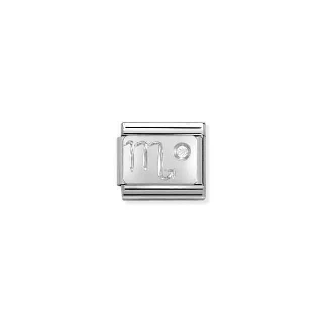 Nomination Composable Link Silver With Stones - Scorpio