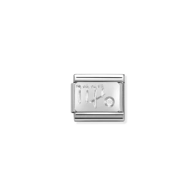 Nomination Composable Link Silver With Stones - Virgo