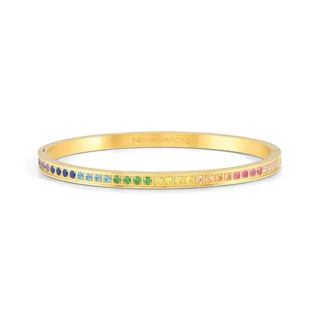 Nomination Pretty Bangles Bracelet - Rainbow CZ