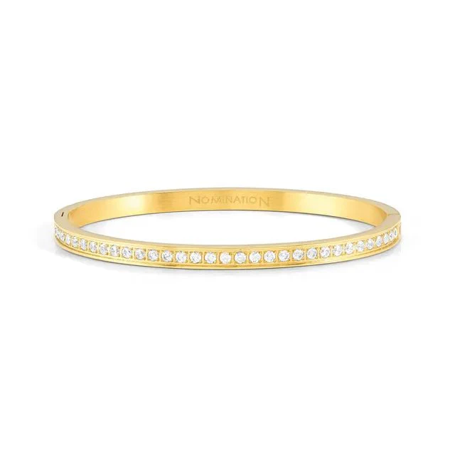 Nomination Pretty Bangles Bracelet - White CZ