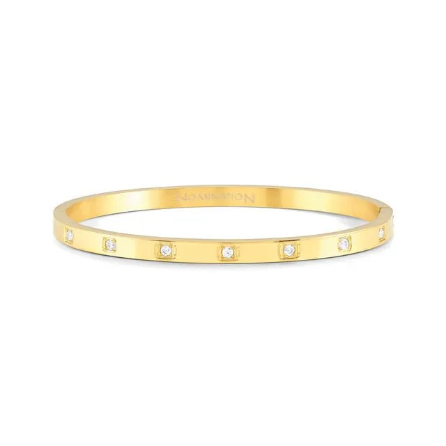 Nomination Pretty Bangles Bracelet - White CZ