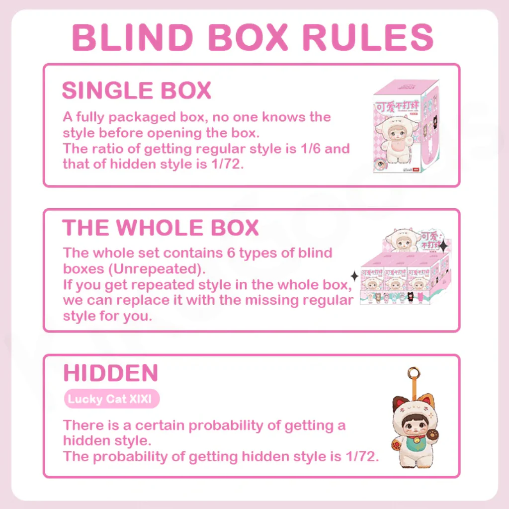 Nommi Loveliness Never Ends Blind Box Plush Figure - Image 3