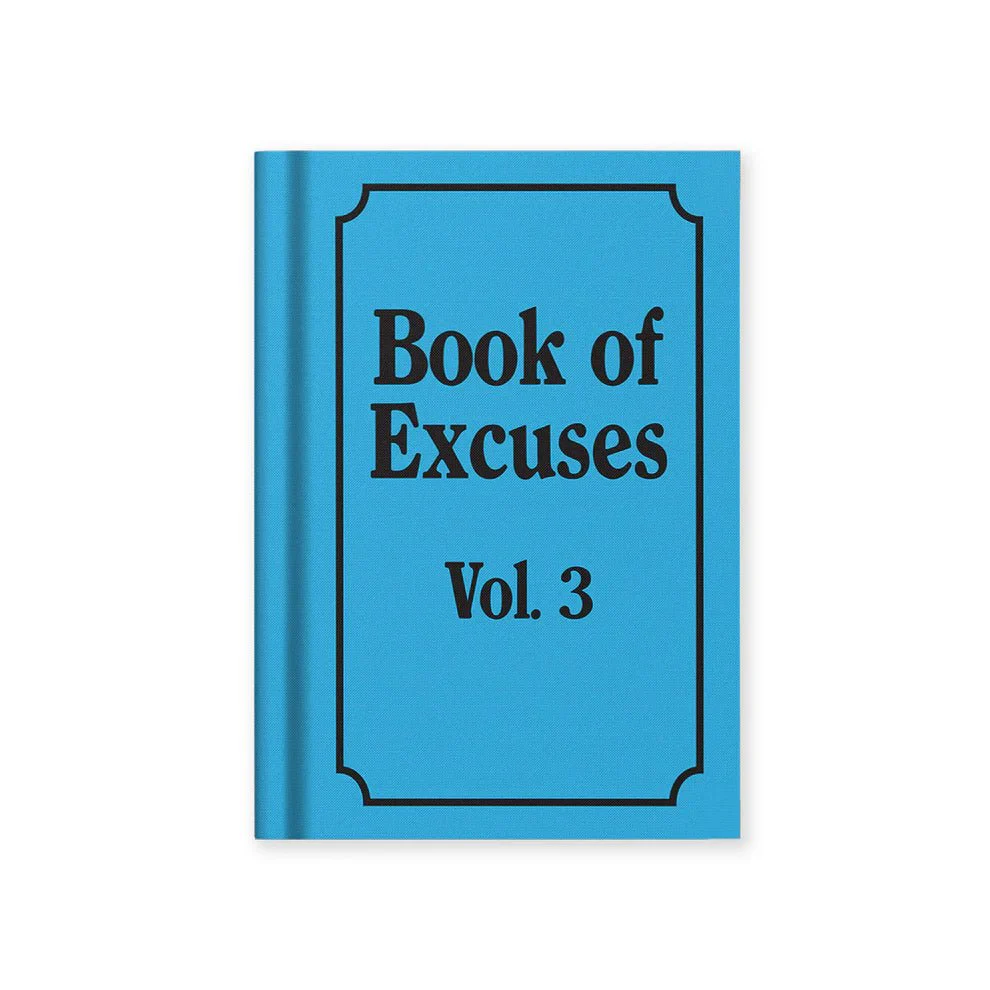 Ohh Deer A7 Hardback Notebook – Book Of Excuses